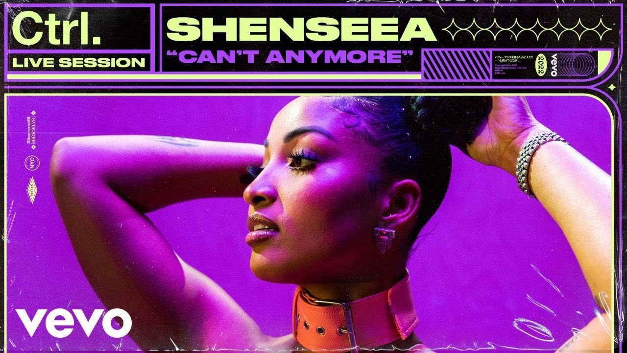 Shenseea - Can't Anymore (Live Session) | Vevo Ctrl - Dancehall Usa